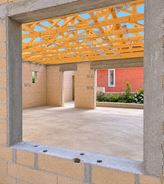 maison à construire à la garde avec jardin et stationnements belle opportunité pour réalisation de projet new style immo
